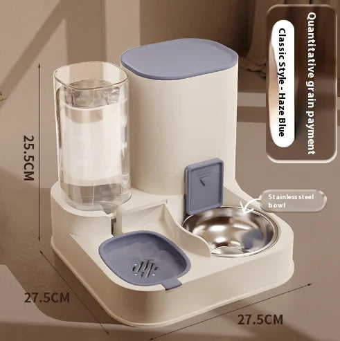 Automatic Pet Feeder with Water Dispenser