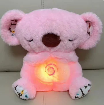 Lilo & Stitch Pink Plush Doll - Kawaii Comfort with Soothing Music & Light"