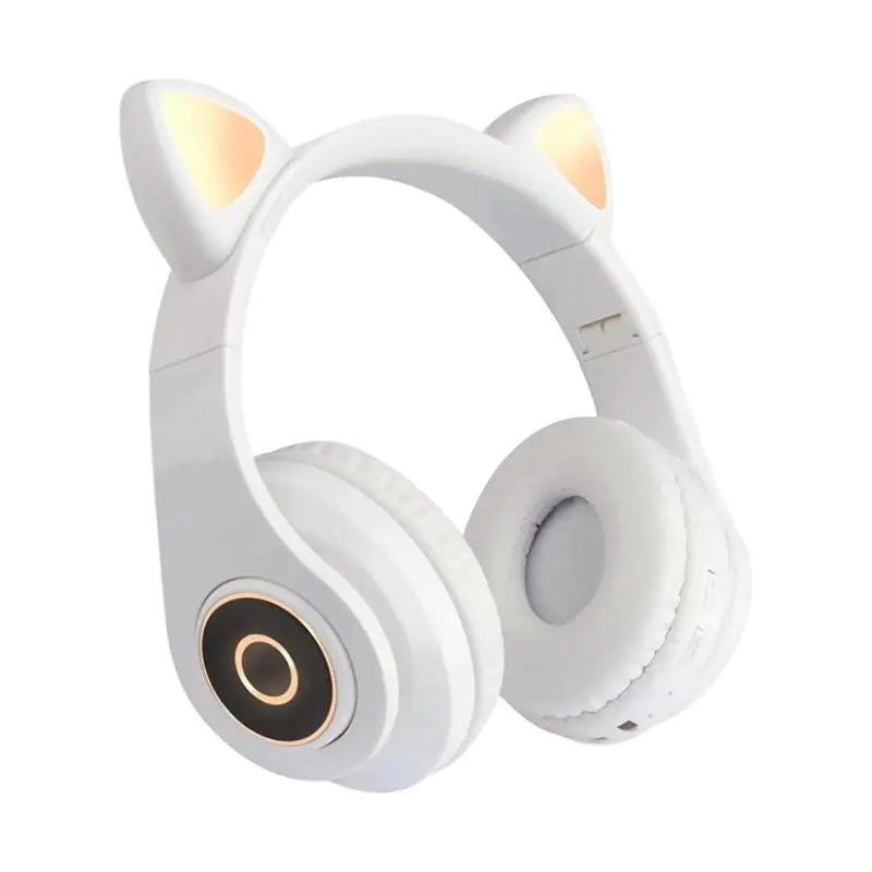 LED Cat Ear Bluetooth Headphones