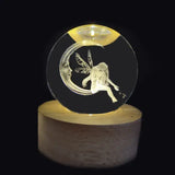 Planetary Galaxy Night Light Crystal Ball