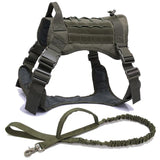 Tactical Dog Harness with Leash