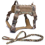 Tactical Dog Harness with Leash