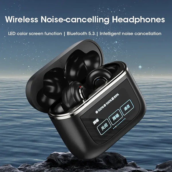 Wireless Earbuds with Touch Screen